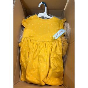 Cat & Jack Heart Dress in Yellow 5T